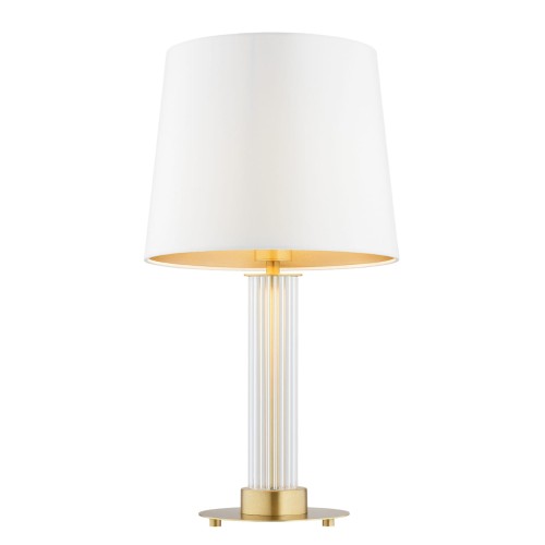 Lampa stołowa HAMPTON E27  kremowy (złoty środek) 8540 Argon