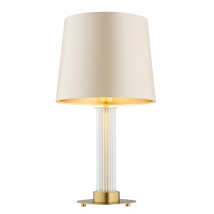 Lampa stołowa HAMPTON E27  beżowy (złoty środek) 8541 Argon