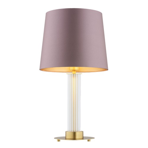 Lampa stołowa HAMPTON E27  brudny róż (złoty środek) 8542 Argon
