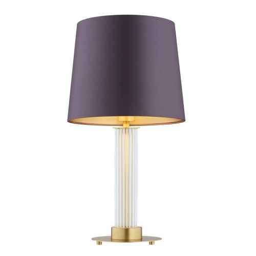 Lampa stołowa HAMPTON E27  fioletowy-śliwkowy (złoty środek) 8543 Argon