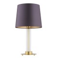 Lampa stołowa HAMPTON E27  fioletowy-śliwkowy (złoty środek) 8543 Argon