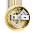 Kinkiet HAMPTON E14  transparentny (ryflowany) 8497 Argon