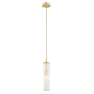 Lampa wisząca HAMPTON E14  transparentny (ryflowany) 8489 Argon