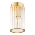 Plafon HAMPTON E14  transparentny (ryflowany) 8501 Argon