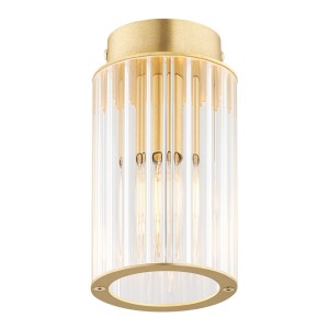 Plafon HAMPTON E14  transparentny (ryflowany) 8501 Argon