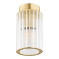 Plafon HAMPTON E14  transparentny (ryflowany) 8501 Argon