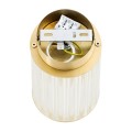 Plafon HAMPTON E14  transparentny (ryflowany) 8501 Argon
