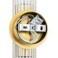 Kinkiet HAMPTON E14  transparentny (ryflowany) 7203 Argon