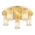 Plafon HAMPTON E14  transparentny (ryflowany) 2178 Argon