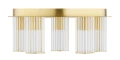 Plafon HAMPTON E14  transparentny (ryflowany) 2178 Argon