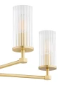 Żyrandol HAMPTON E14  transparentny (ryflowany) 2177 Argon