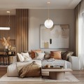 Lampa wisząca HAMPTON E27  transparentny (ryflowany) 8626 Argon