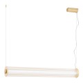 Lampa wisząca HAMPTON LED  transparentny (ryflowany) 8627 Argon