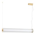 Lampa wisząca HAMPTON LED  transparentny (ryflowany) 8627 Argon