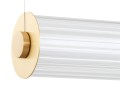 Lampa wisząca HAMPTON LED  transparentny (ryflowany) 8627 Argon