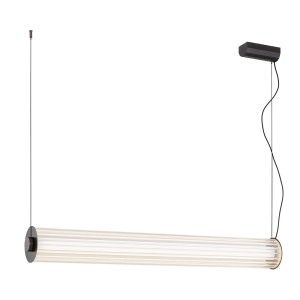 Lampa wisząca HAMPTON LED  transparentny (ryflowany) 8628 Argon