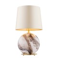 Lampa stołowa HARLEM E27  beżowy (złoty środek) 8547 Argon