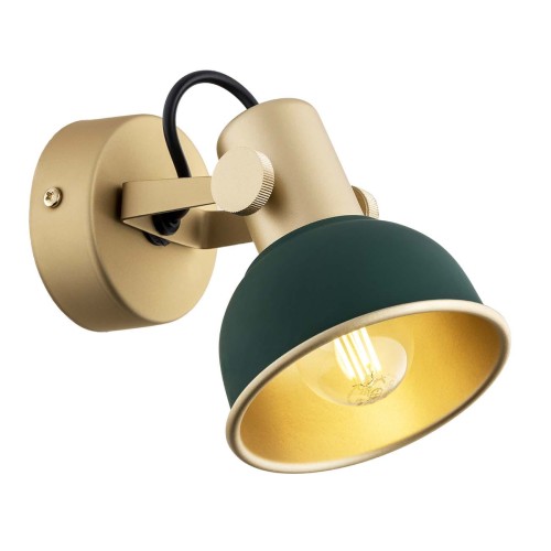 Kinkiet / plafon LENORA E14  zielony 8247 Argon