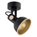 Kinkiet / plafon LENORA E14  czarny 8246 Argon