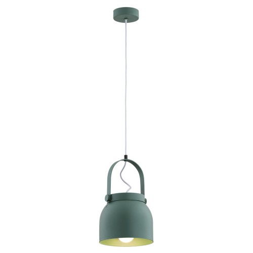 Lampa wisząca LOGAN E27  zielony 8283 Argon