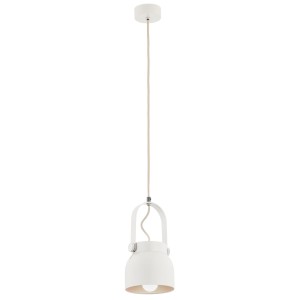 Lampa wisząca, mniejsza LOGAN E27  kremowy biały 8290 Argon