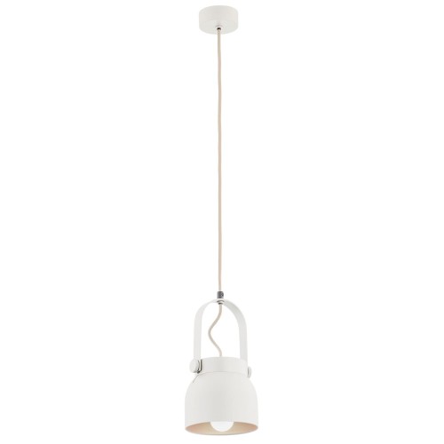 Lampa wisząca, mniejsza LOGAN E27  kremowy biały 8290 Argon