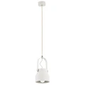 Lampa wisząca, mniejsza LOGAN E27  kremowy biały 8290 Argon