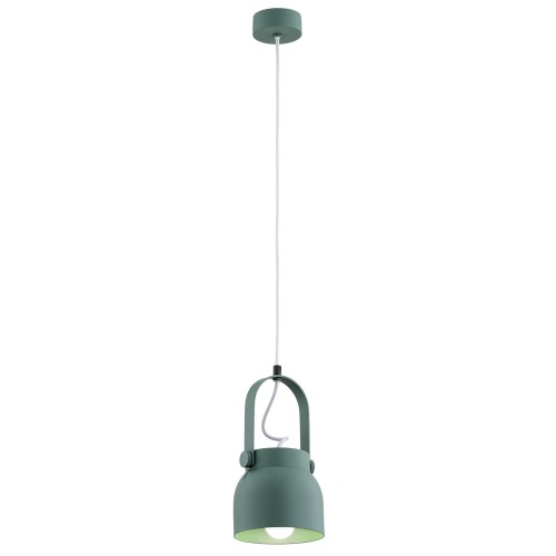Lampa wisząca, mniejsza LOGAN E27  zielony 8293 Argon