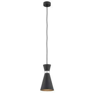 Lampa wisząca LUKKA E27  czarny struktura 3896 Argon