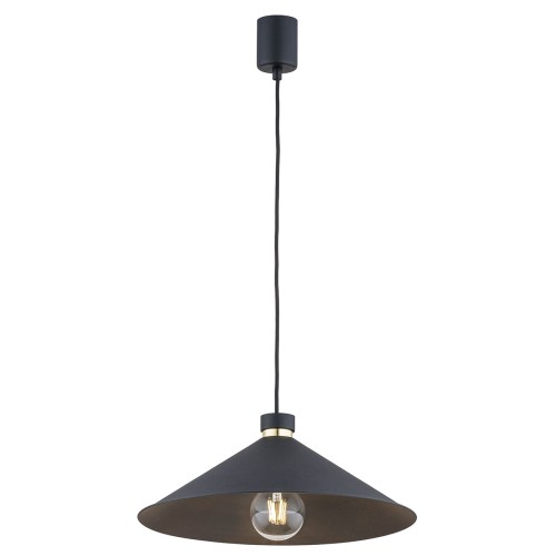 Lampa wisząca NASHVILLE E27  czarny struktura 4695 Argon