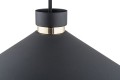 Lampa wisząca NASHVILLE E27  czarny struktura 4695 Argon