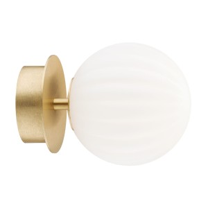 Kinkiet / plafon, mniejszy PALOMA E14  opal mat (ryflowany) 8504 Argon