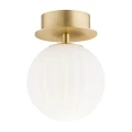 Kinkiet / plafon, mniejszy PALOMA E14  opal mat (ryflowany) 8504 Argon
