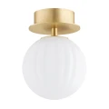 Kinkiet / plafon, mniejszy PALOMA E14  opal mat (ryflowany) 8504 Argon