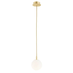 Lampa wisząca, mniejsza PALOMA E14  opal mat (ryflowany) 8506 Argon