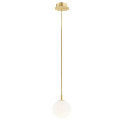 Lampa wisząca, mniejsza PALOMA E14  opal mat (ryflowany) 8506 Argon