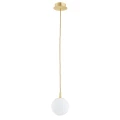 Lampa wisząca, mniejsza PALOMA E14  opal mat (ryflowany) 8506 Argon