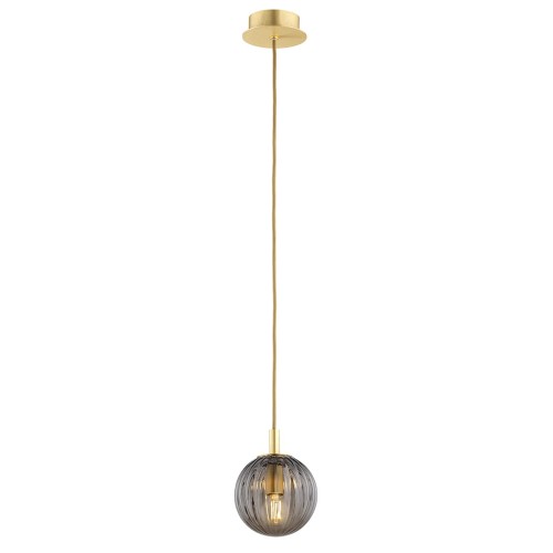 Lampa wisząca, mniejsza PALOMA E14  dymny (ryflowane) 8512 Argon