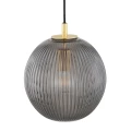 Lampa wisząca, większa PALOMA E27  dymny (ryflowane) 8513 Argon