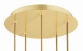 Lampa wisząca PALOMA E14  dymny (ryflowane) 2185 Argon