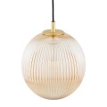 Lampa wisząca, większa PALOMA E27  miodowy lister (ryflowane) 8515 Argon