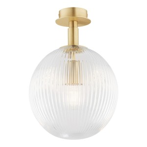 Kinkiet / plafon, wiekszy PALOMA E27  transparentny (ryflowane) 8516 Argon