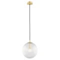 Lampa wisząca, większa PALOMA E27  transparentny (ryflowane) 8517 Argon
