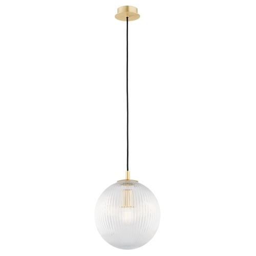 Lampa wisząca, większa PALOMA E27  transparentny (ryflowane) 8517 Argon
