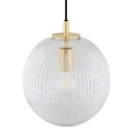 Lampa wisząca, większa PALOMA E27  transparentny (ryflowane) 8517 Argon