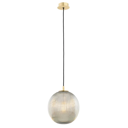 Lampa wisząca, większa PALOMA E27  szary lister (ryflowane) 8519 Argon