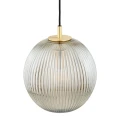 Lampa wisząca, większa PALOMA E27  szary lister (ryflowane) 8519 Argon