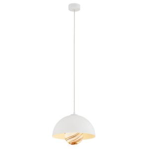 Lampa wisząca PIAVA E14  biało-brązowy (marmurek) 8443 Argon
