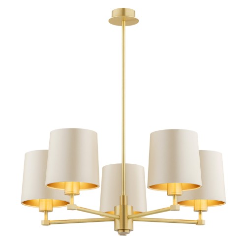 Żyrandol PRINCETON E27  beżowy (złoty środek) 2187 Argon