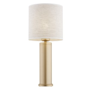 Lampa stołowa RIVA E27  lniany 8315 Argon